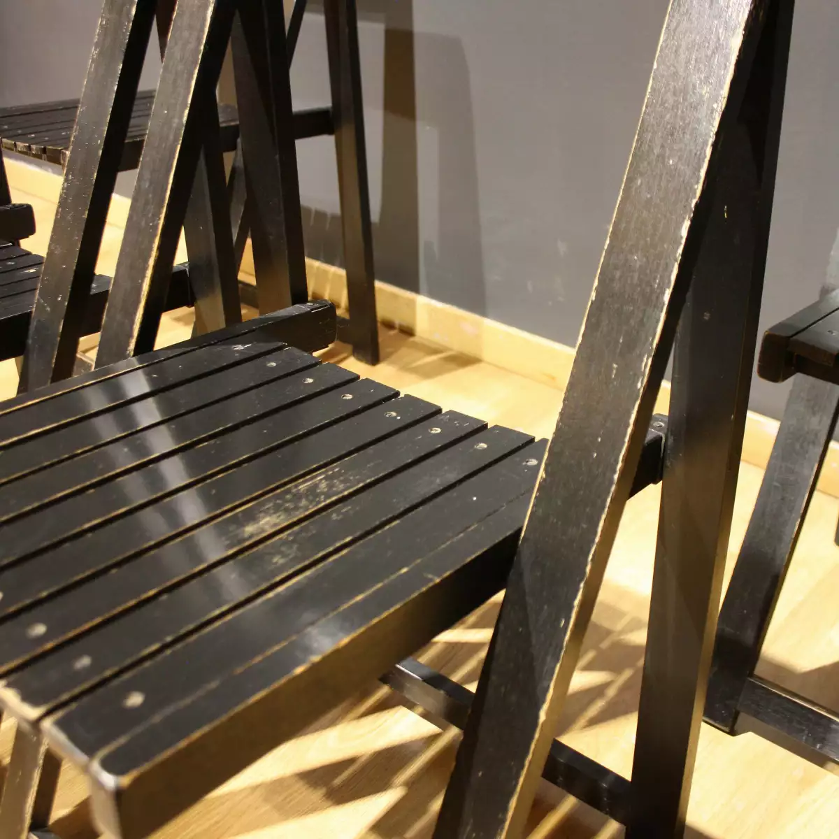 4 chaises Aldo Jacober