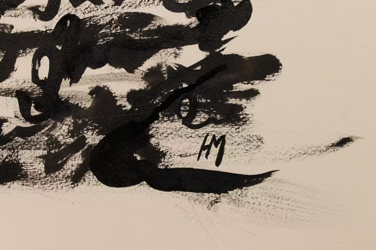 Encre de chine Henri Michaux