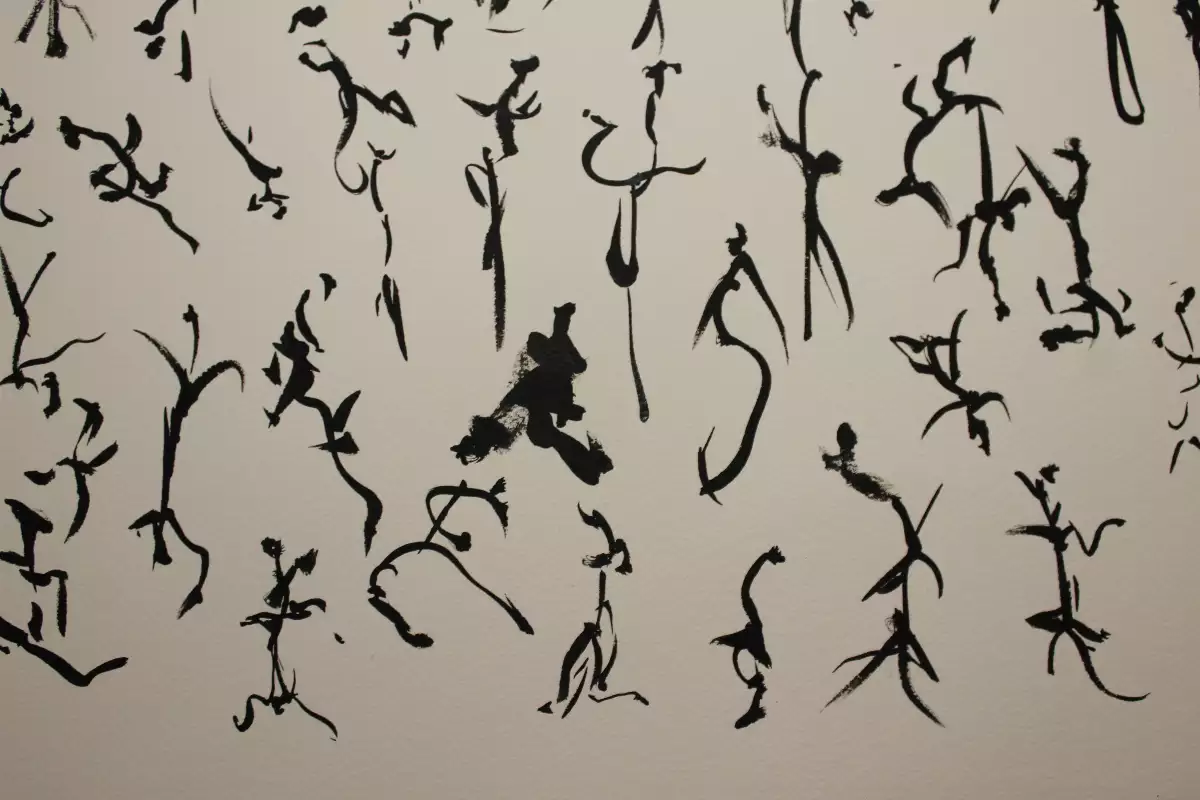 Encre de chine Henri Michaux